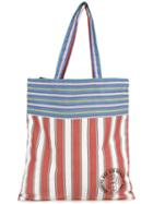 Stella Mccartney Striped Tote Bag, Men's, Red, Cotton