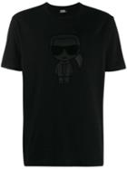 Karl Lagerfeld Ikonik Print T-shirt - Black