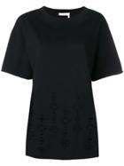 See By Chloé Ripped T-shirt - Black