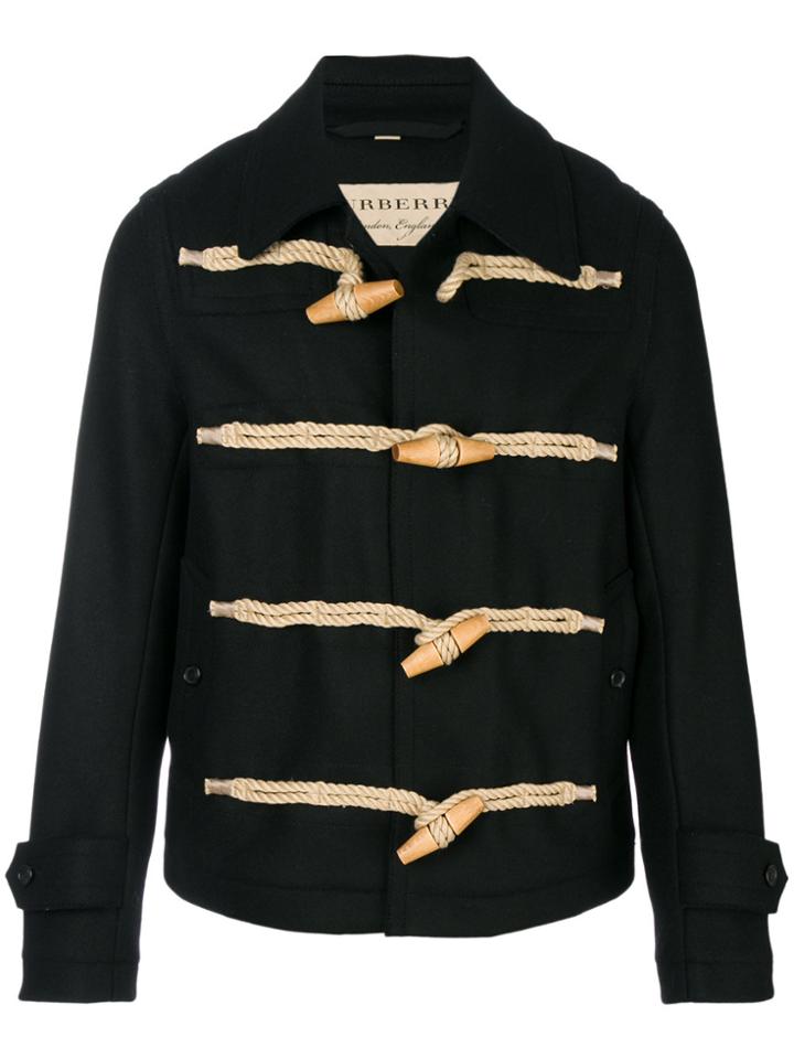 Burberry Duffle Jacket - Black