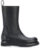 Rick Owens Ankle Pebbled Boots - Black