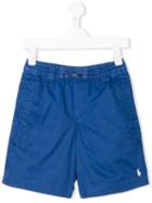 Ralph Lauren Kids - Casual Classic Shorts - Kids - Cotton - 8 Yrs, Blue