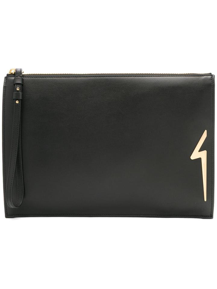 Giuseppe Zanotti Design Ernest Pouch - Black