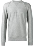 Burberry - Crew Neck Sweatshirt - Men - Cotton/viscose - M, Grey, Cotton/viscose