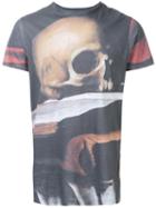 Matthew Miller 'marshall Skull' T-shirt, Men's, Size: Large, Grey, Cotton