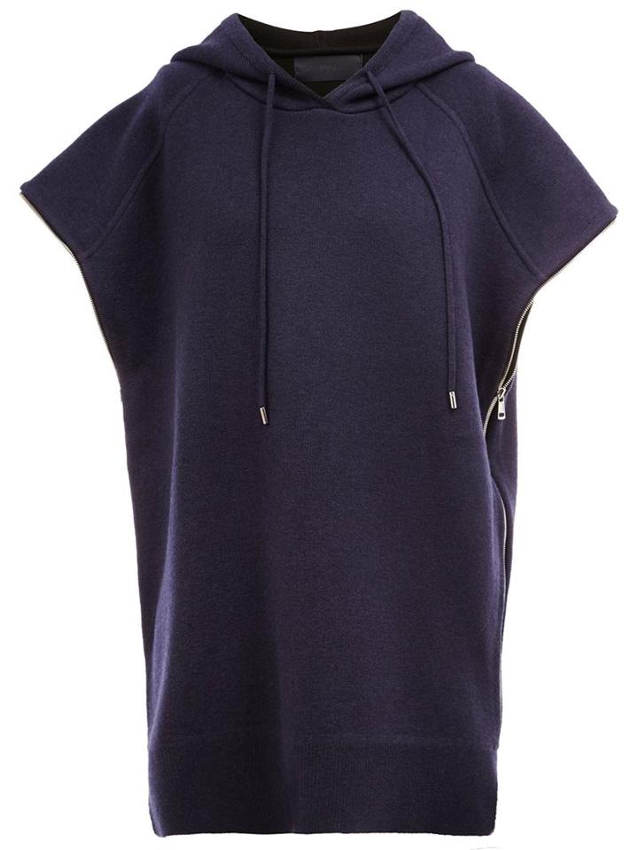 Juun.j Short Sleeve Hooded Top