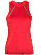 Adidas By Stella Mccartney Run Shiny Tank Top - Red