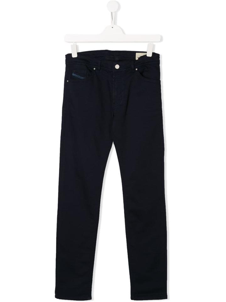 Diesel Kids Teen Regular-cut Jeans - Blue