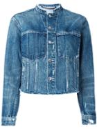 Helmut Lang - Ghost Wash Jacket - Women - Cotton/polyester - S, Blue, Cotton/polyester