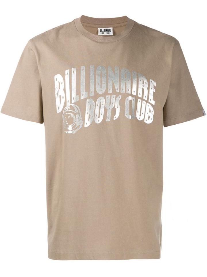 Billionaire Boys Club Metallic Logo Print T-shirt - Neutrals