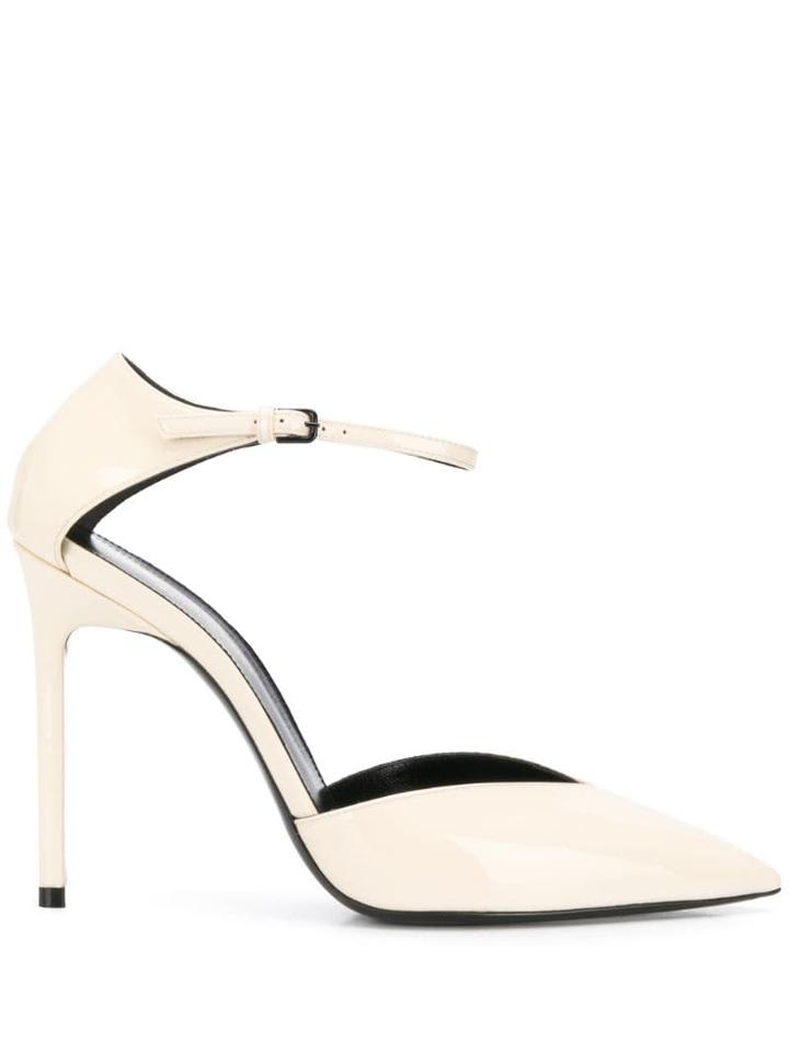 Saint Laurent Anja D'orsey Pumps - Neutrals