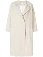 Forte Forte Oversized Double-breasted Coat - Nude & Neutrals