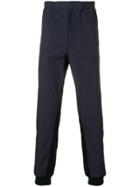 Alexander Mcqueen Pinstriped Trousers - Blue