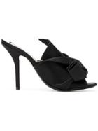 No21 Folded Detail Sandals - Black