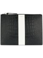 Givenchy Colour-block Zip Pouch - Black