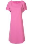 Comme Des Garçons Pre-owned 2-d Midi Dress - Pink