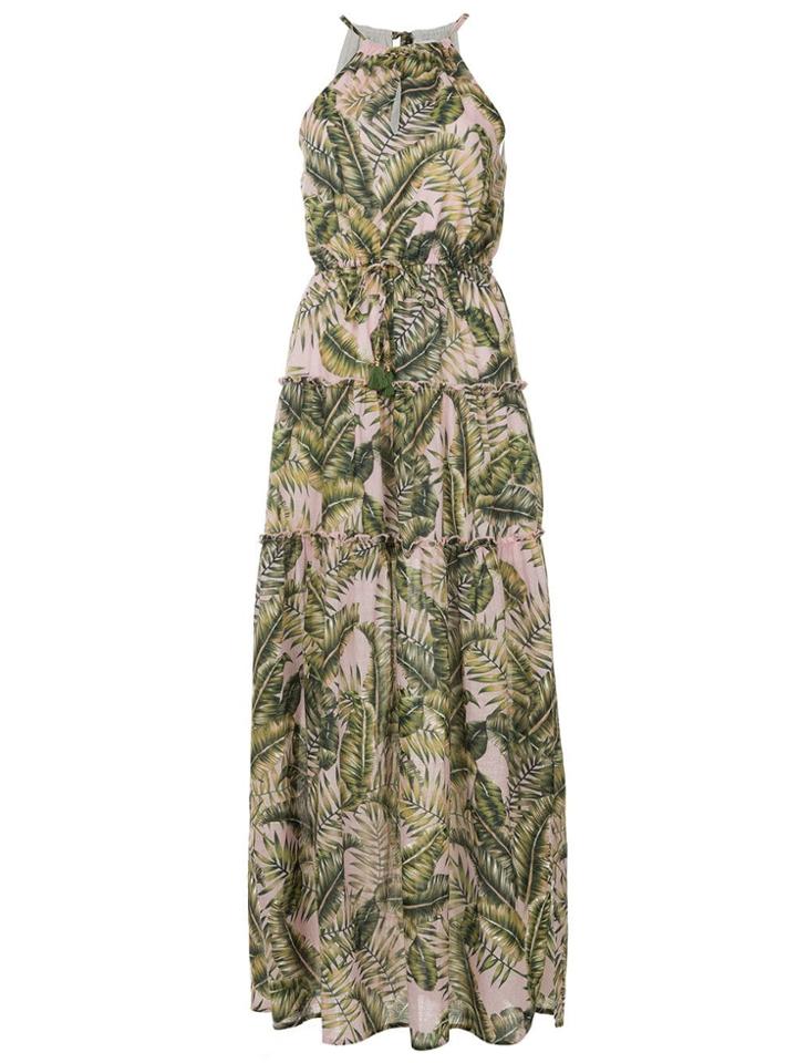 Suboo Printed Maxi Dress - Green