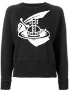 Vivienne Westwood Anglomania Logo Print Sweatshirt - Black