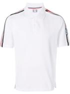 Moncler Shoulder Strap Polo Shirt - White