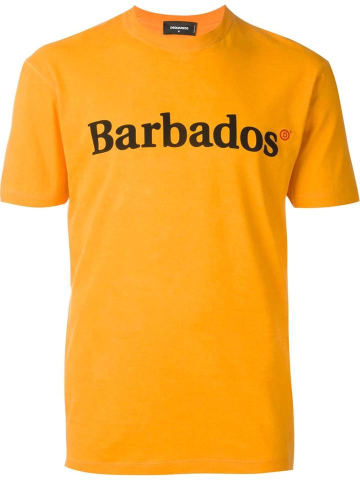 Dsquared2 Barbados Print T-shirt