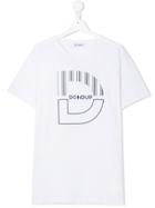 Dondup Kids Teen Logo Print T-shirt - White