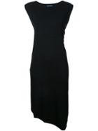 Guild Prime Asymmetric Side Slit Dress, Women's, Black, Polyester