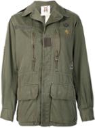 Figue 'fall In Love' Military Jacket, Women's, Size: Small, Green, Cotton