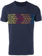 Fendi - Printed T-shirt - Men - Cotton - 52, Blue, Cotton
