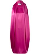 Gianluca Capannolo Sleeveless Dress, Women's, Size: 42, Pink/purple, Triacetate/polyester
