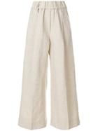 Forte Forte Wide-leg Trousers - Brown