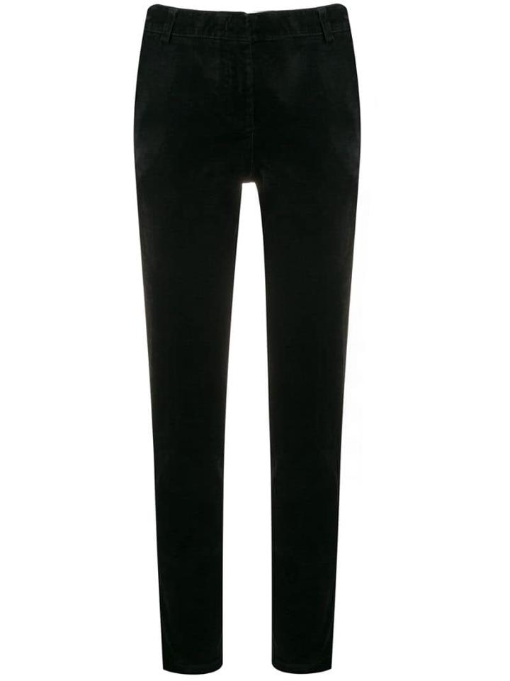 Kiltie Slim-fit Trousers - Black
