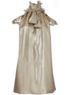 Rachel Zoe Pussy-bow Neck Dress