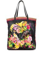 Shanghai Tang Phoenix Shopper Tote - Black