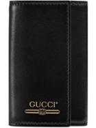 Gucci Logo Key Case - Black