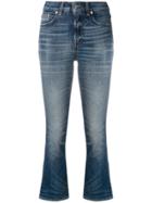 Department 5 Cropped Slim-fit Jeans - Blue