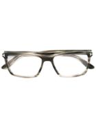 Tom Ford Eyewear Square Frame Sunglasses, Men's, Grey, Acetate