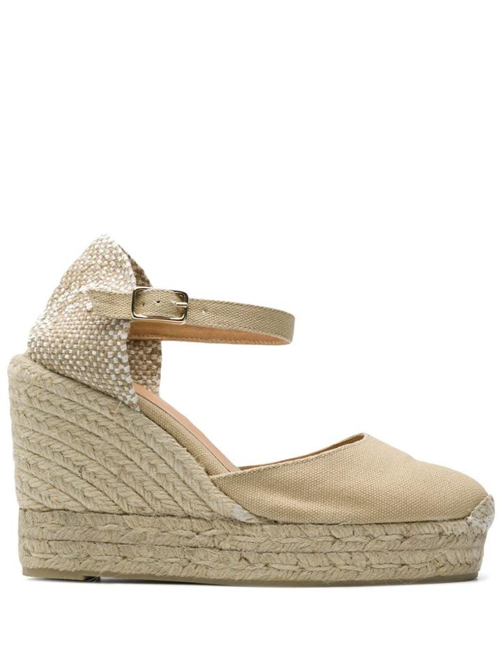 Castañer Carol Wedge Espadrille - Neutrals