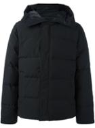 Canada Goose Zipped Hooded Coat, Men's, Size: Xl, Black, Cotton/feather Down/polyester