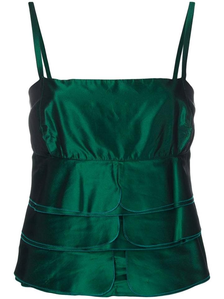 Giorgio Armani Pre-owned Layered Cami Top - Green