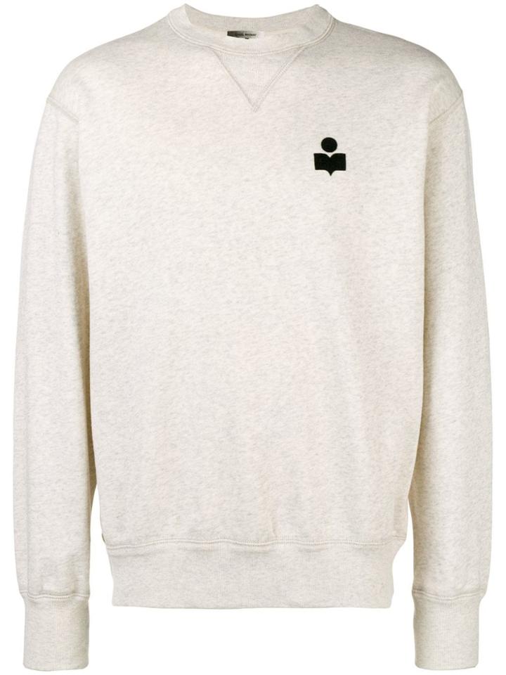 Isabel Marant Loose Fitted Sweatshirt - Neutrals