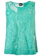 Fernanda Yamamoto Sleeveless Lace Blouse