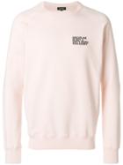 Ron Dorff Discipline Small Print Sweatshirt - Pink & Purple