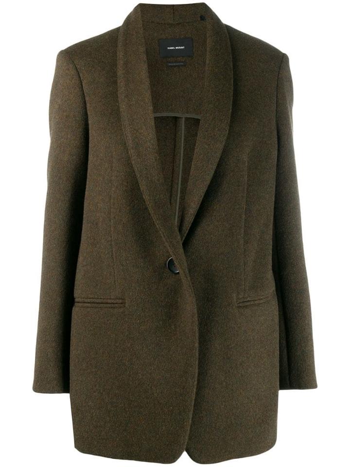 Isabel Marant Classic Tailored Blazer - Green