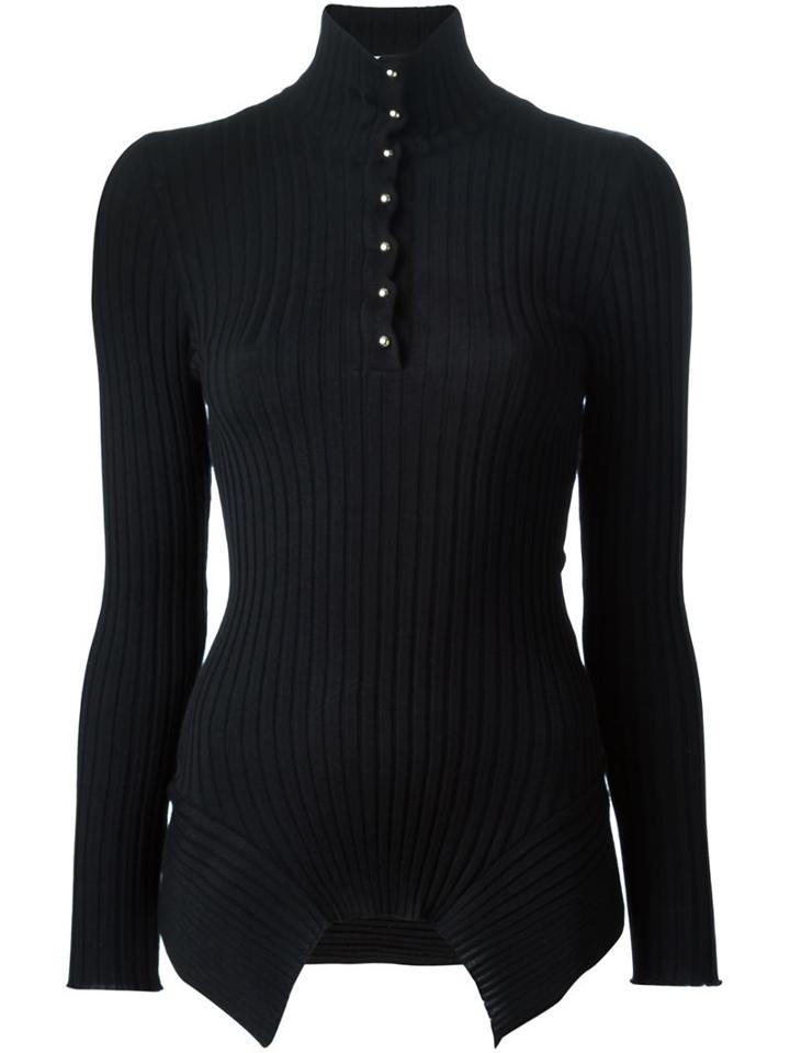 Stella Mccartney Refined Ribs Turtleneck Sweater