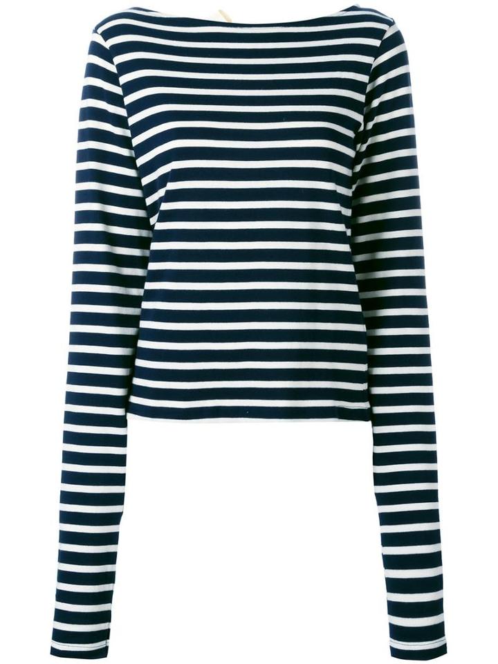Jacquemus Striped Sweater, Women's, Size: 38, Blue, Cotton