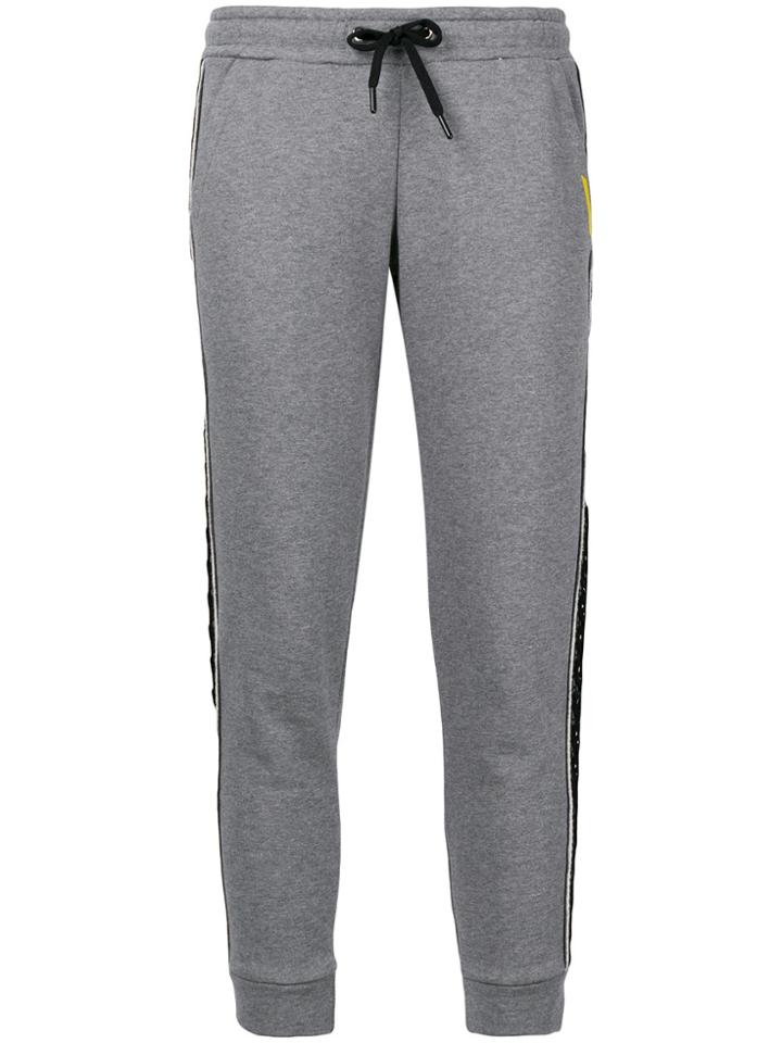 Sàpopa Cropped Track Pants - Grey
