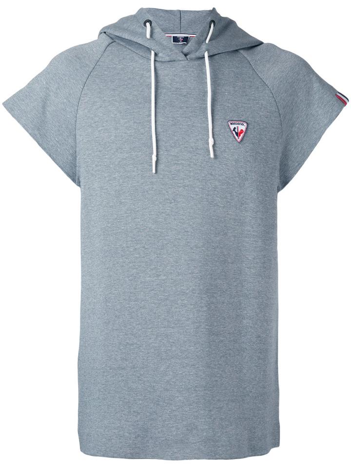 Rossignol Cyrille Shortsleeved Hoodie, Men's, Size: 54, Grey, Cotton/polyester