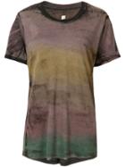 Raquel Allegra Tie-dye T-shirt, Women's, Size: 1, Brown, Cotton/polyester
