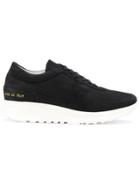 Common Projects Perforated Platform Sneakers - Black