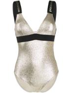 Paco Rabanne Contrasting Strap Body - Gold